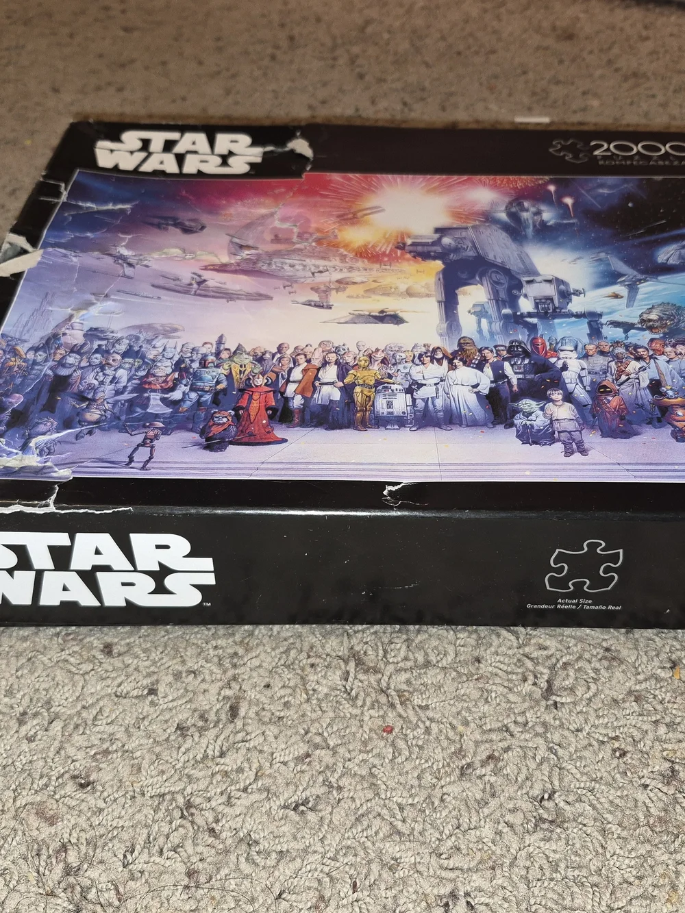 Star Wars 2000-Piece Puzzle - Multicolor